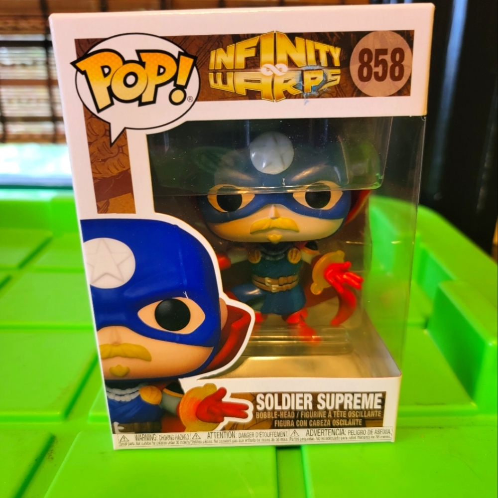 Funko Pop! Vinyl: Marvel - Soldier Supreme #858 Infinity Warps